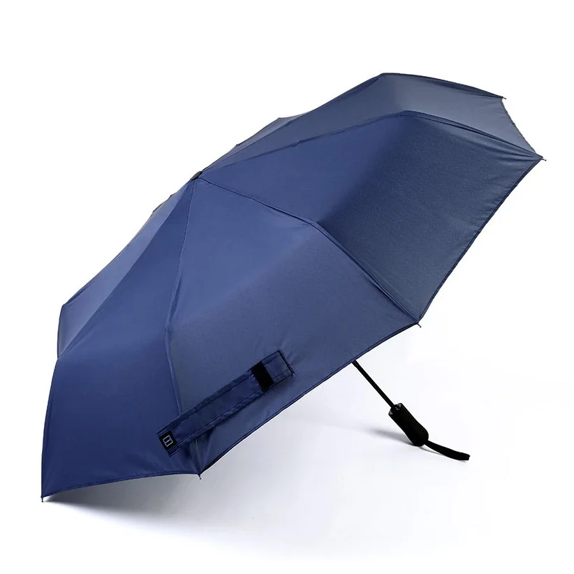 Full Automatic 9 Ribs 3 Fold Compact Multi Color Foldable Compact  Promotional Gift Travel Customize Logo Umbrella Windproof OEM