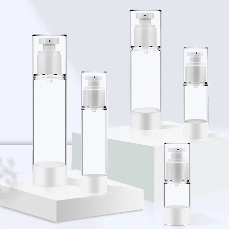 AS Airless bottle for cream/lotion of 15ml 30ml 50ml  customized professional manufacturer bill by yuyao