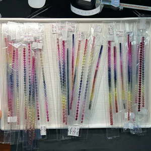 Rainbow Sapphire Princess Square Small Octagonal Rainbow Bare Stone Heat Treated in Stock