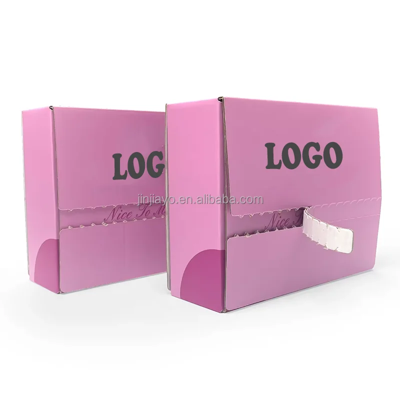 product manufacturer custom logo corrugated board shipping mailer box with matt lamination easy tear feature for shoes clothes packaging-40