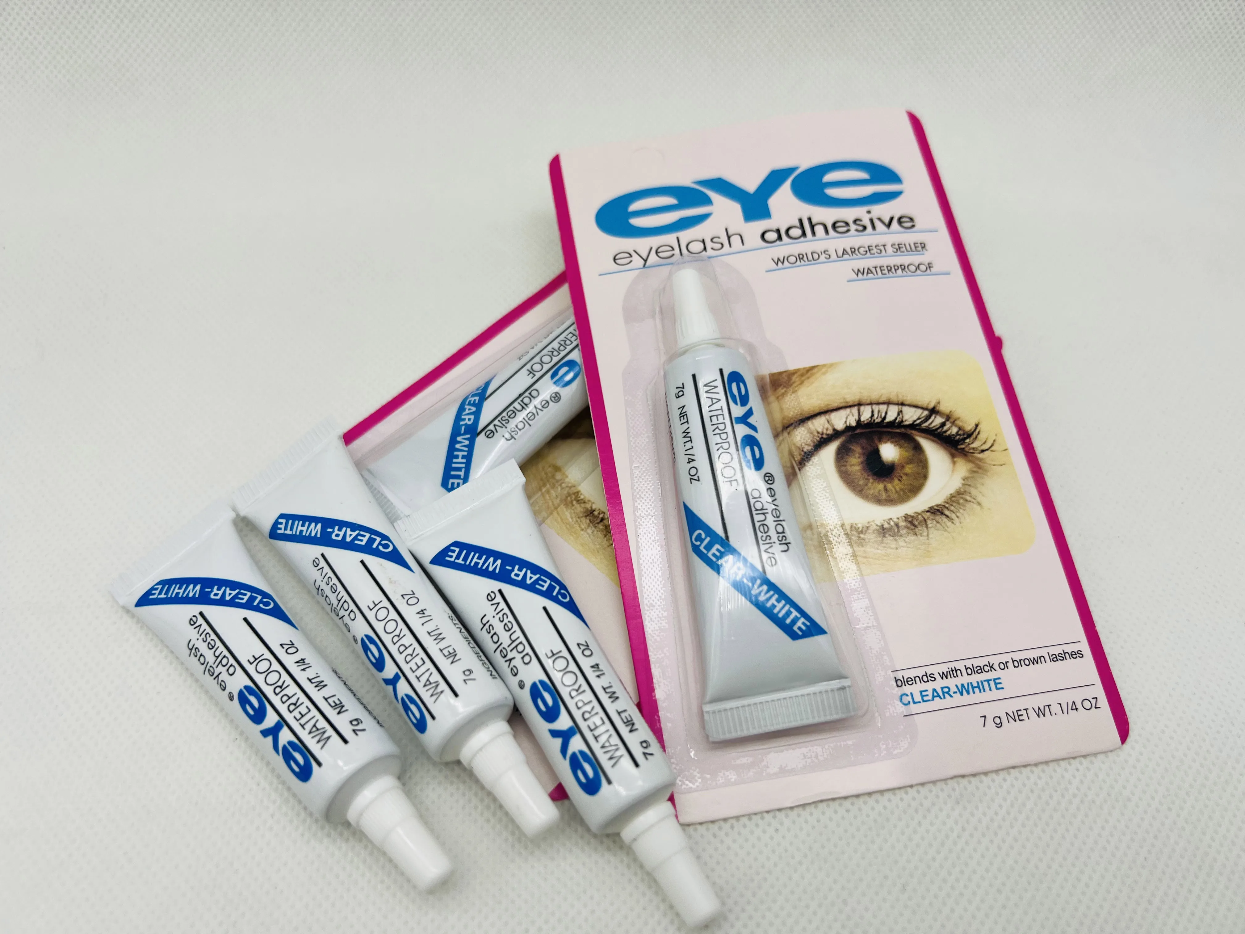 Makeup Tools Mini Strip Eyelash Glue Adhesive 7g Black White Color Eye