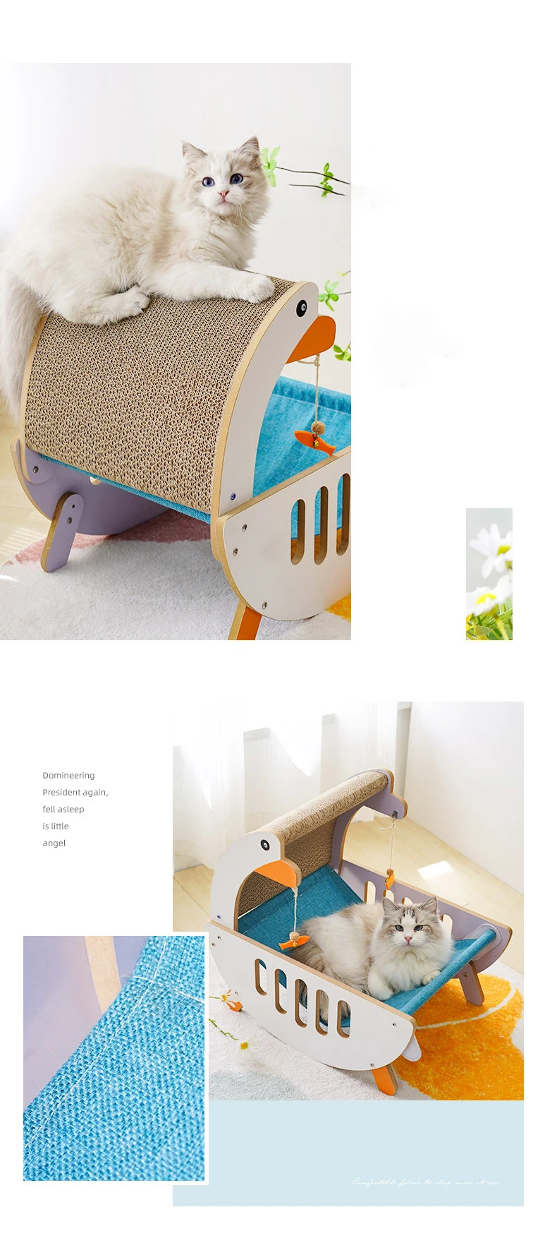 Customized Luxury Cat Toy Scratch Pet Cat Scratching Pad Magic Cat