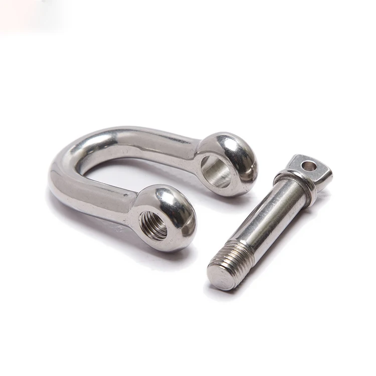 Heavy Duty Straight D-type Din82101 Marine Use Hardware Shackle Din ...