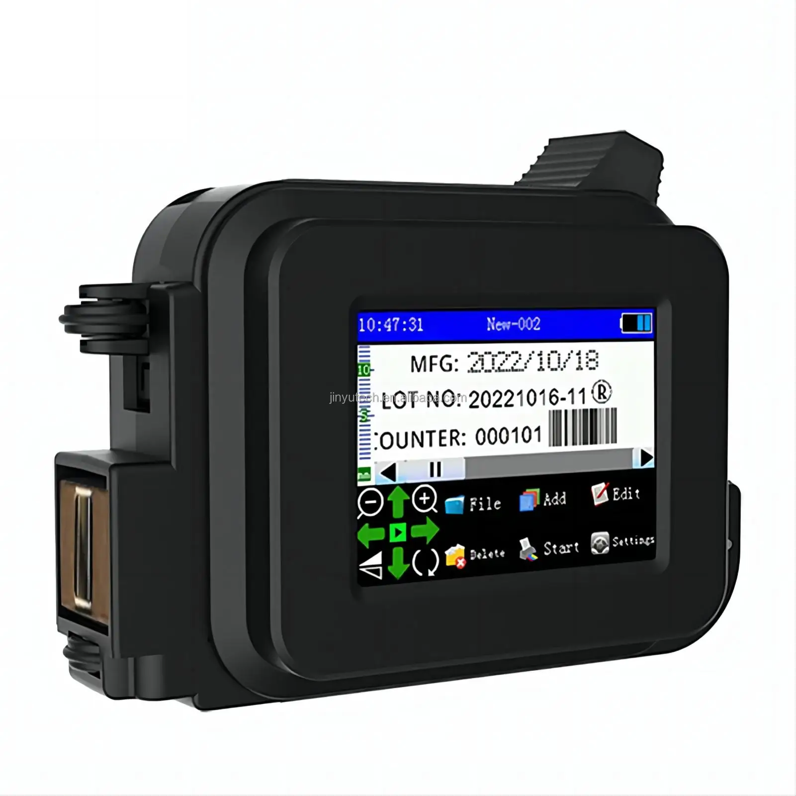 Portable Expiry Date Labeling Logo Expire Date Mini Handheld Inkjet ...
