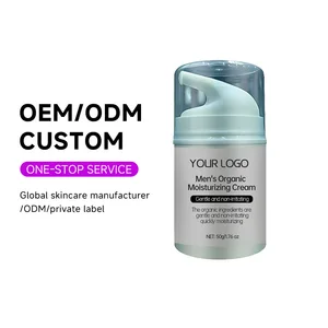 OEM ODM Private Label Lightening Wrinkle Body Lotion Firming Lifting Skin Whitening Face Care Men's Organic Moisturizing Cream
