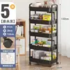 [Upgraded and Widened 5-Layer] Smart Black Universal Wheels