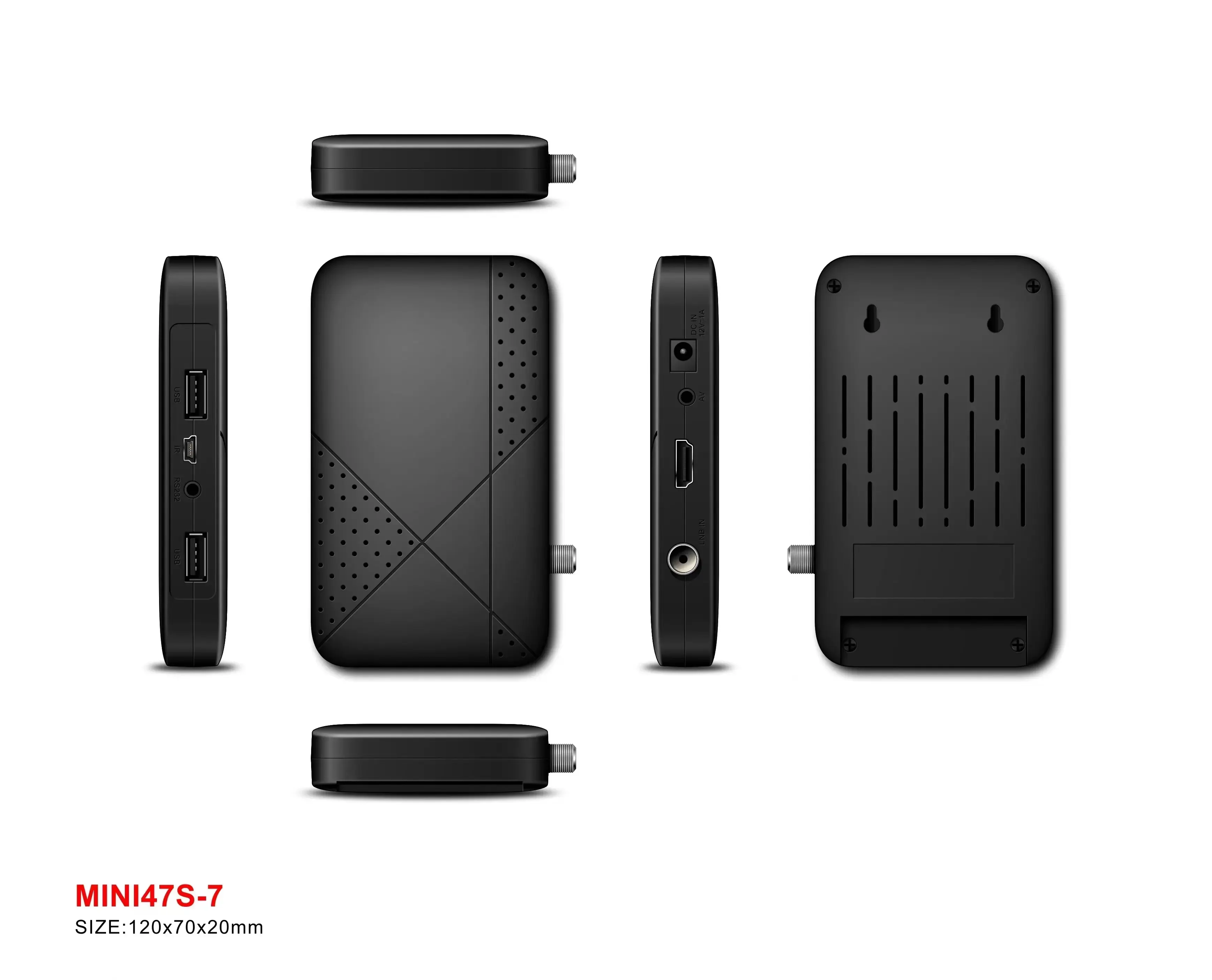 DTV Stable Server With Secure CA IPTV IKS, Used for Advanced H265H.264HEVC of DVBS2 Satellite Receiver TV Set-top Box