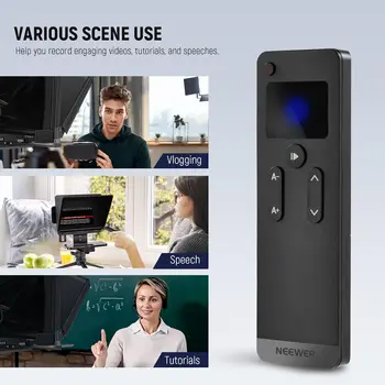 NEEWER RT113 Remote Control for NEEWER Teleprompter App, Upgraded with Direct Bluetooth Connection and Silent Button product image