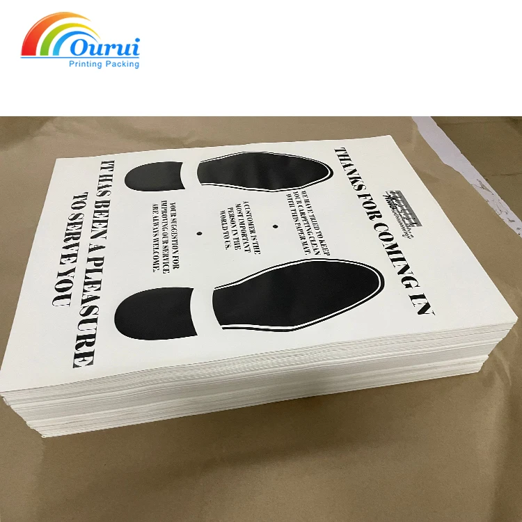 Anti Dirt Mats Pe Coated Kraft Paper Floor Mats Waterproof Wholesale