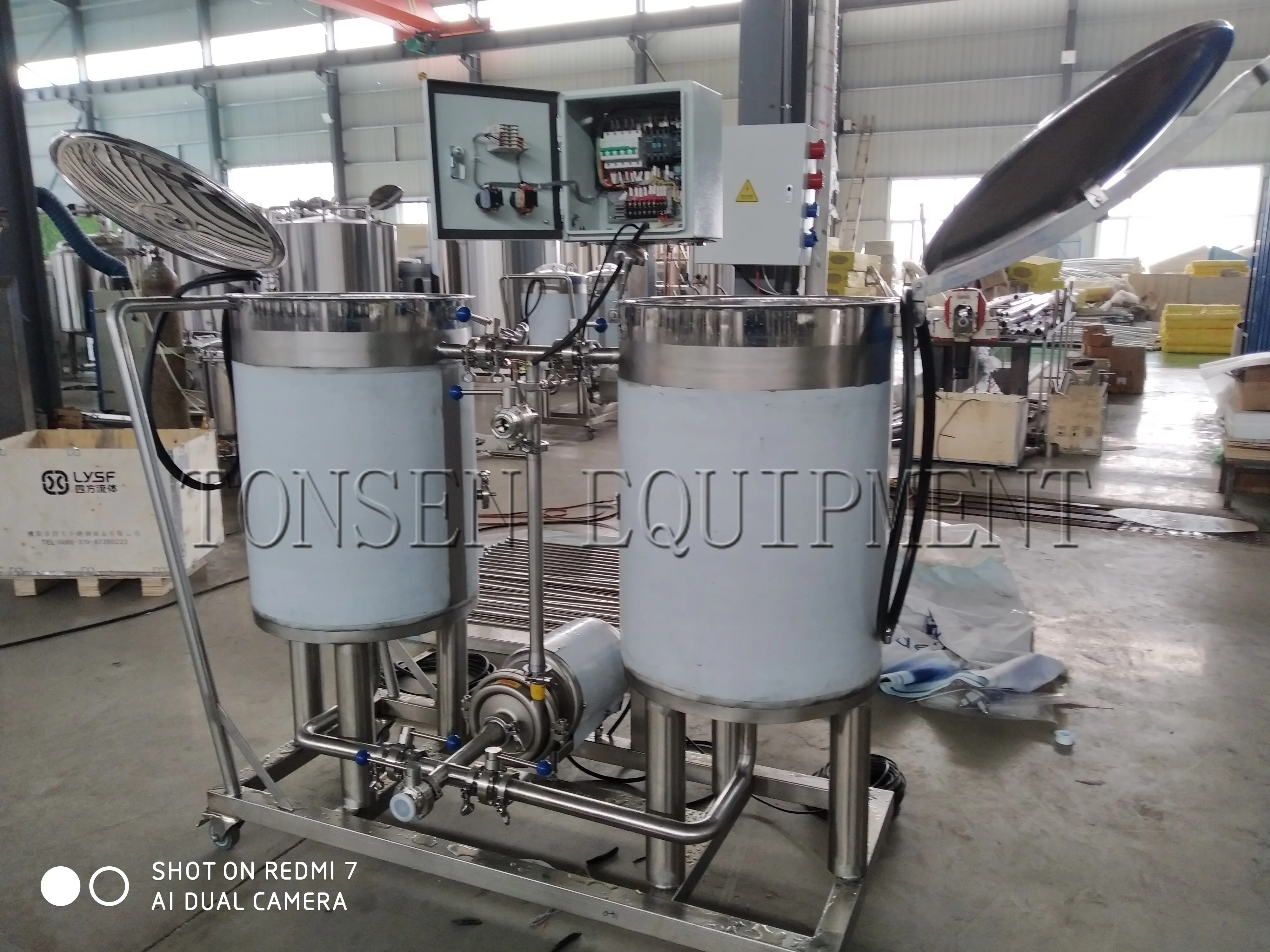 Tonsen Stainless Steel Automatic Cip Cleaning System For Milk/beverage ...