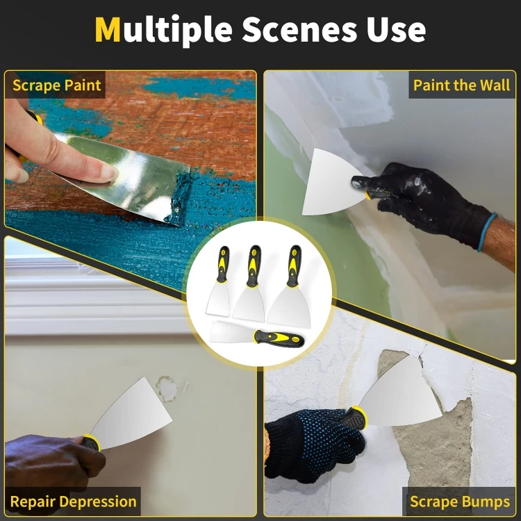 Multifunctional Cleaning Putty Knife Dry Wall Durable Mirror Polish