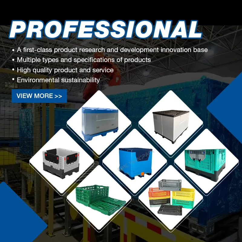 CIMC Plastic Crates Stackable Returnable Agriculture Transport Box for Fruits Vegetables Chicken Milk Storage