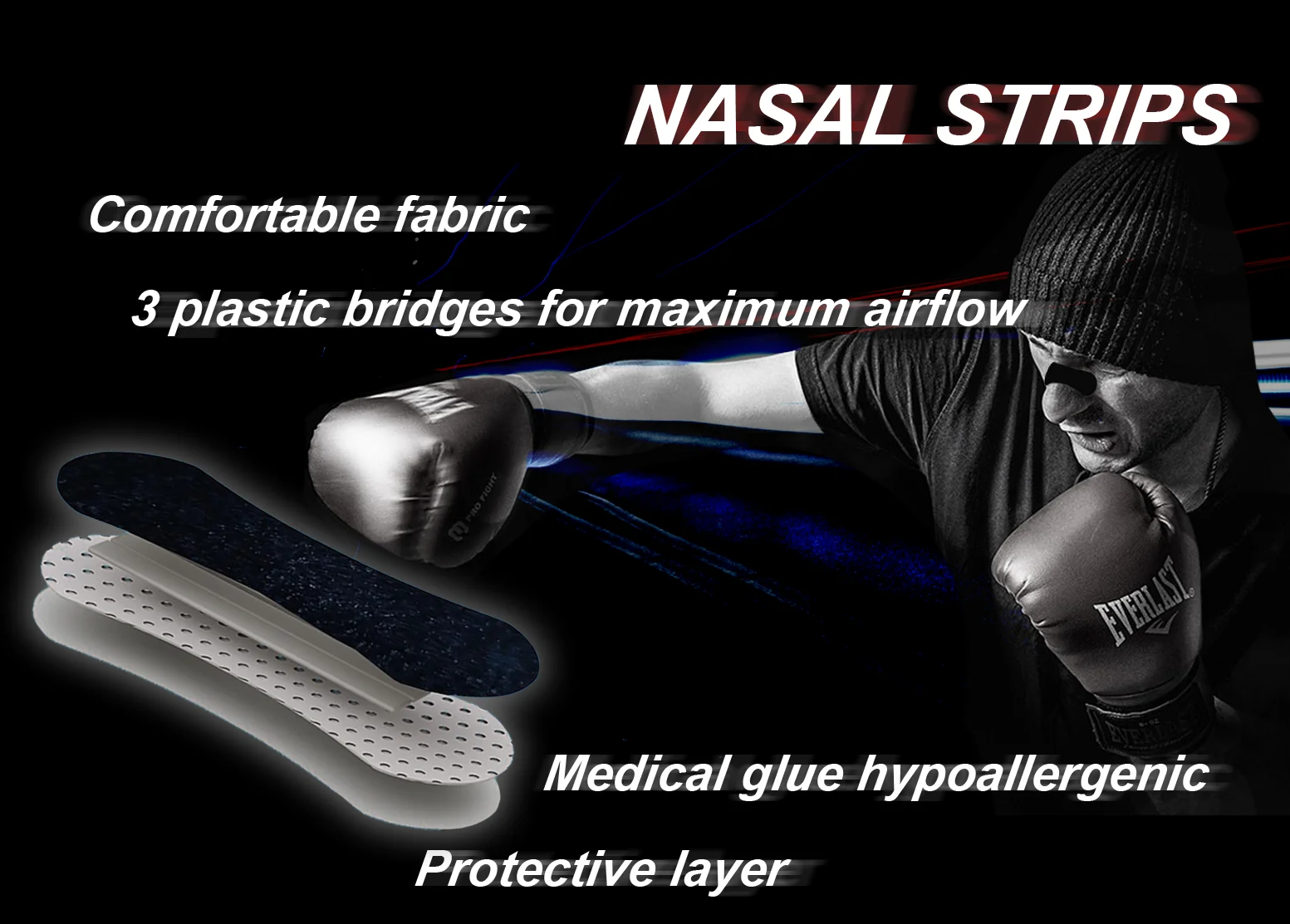 Anthrive 30pcs Hypoallergenic Anti Snoring Nose Strip Help Better