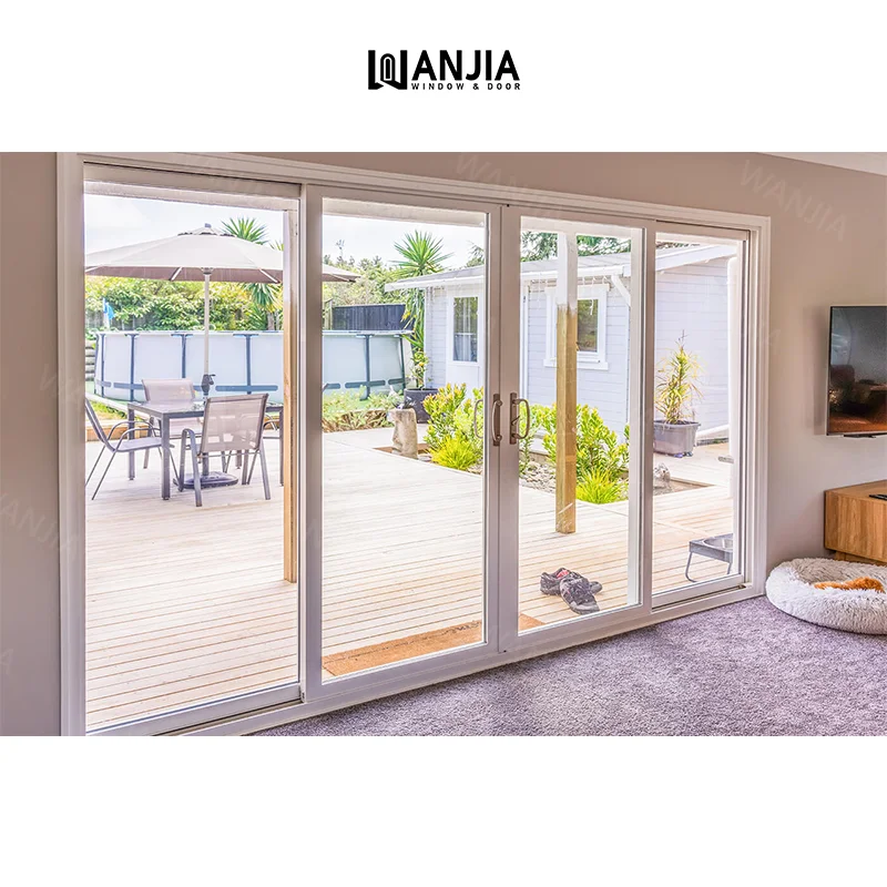 Minimalist Design Upvc Door External Sliding Door Plastic Pvc Sliding Glass Doors
