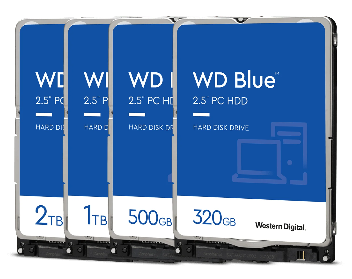 W10SPZX 1TB Blue SATA HDD - Fast, Reliable Storage for Laptops