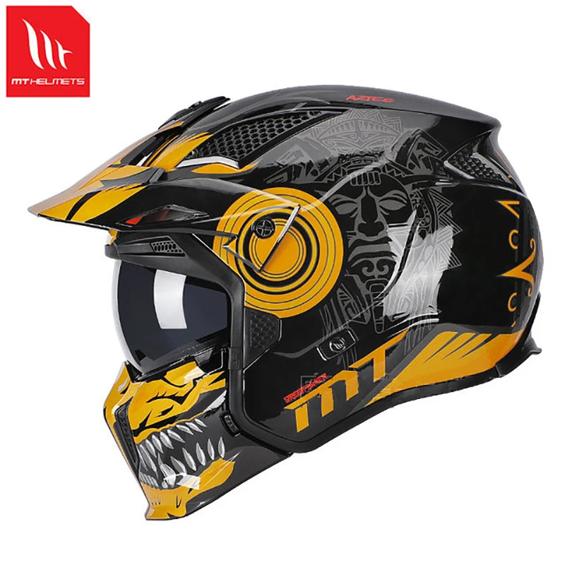 MT Motorcycle Helmet High Quality DOT ECE Approved Modular Full Face  Helmets ABS Foam New Road Changeable Moto Casco Personality