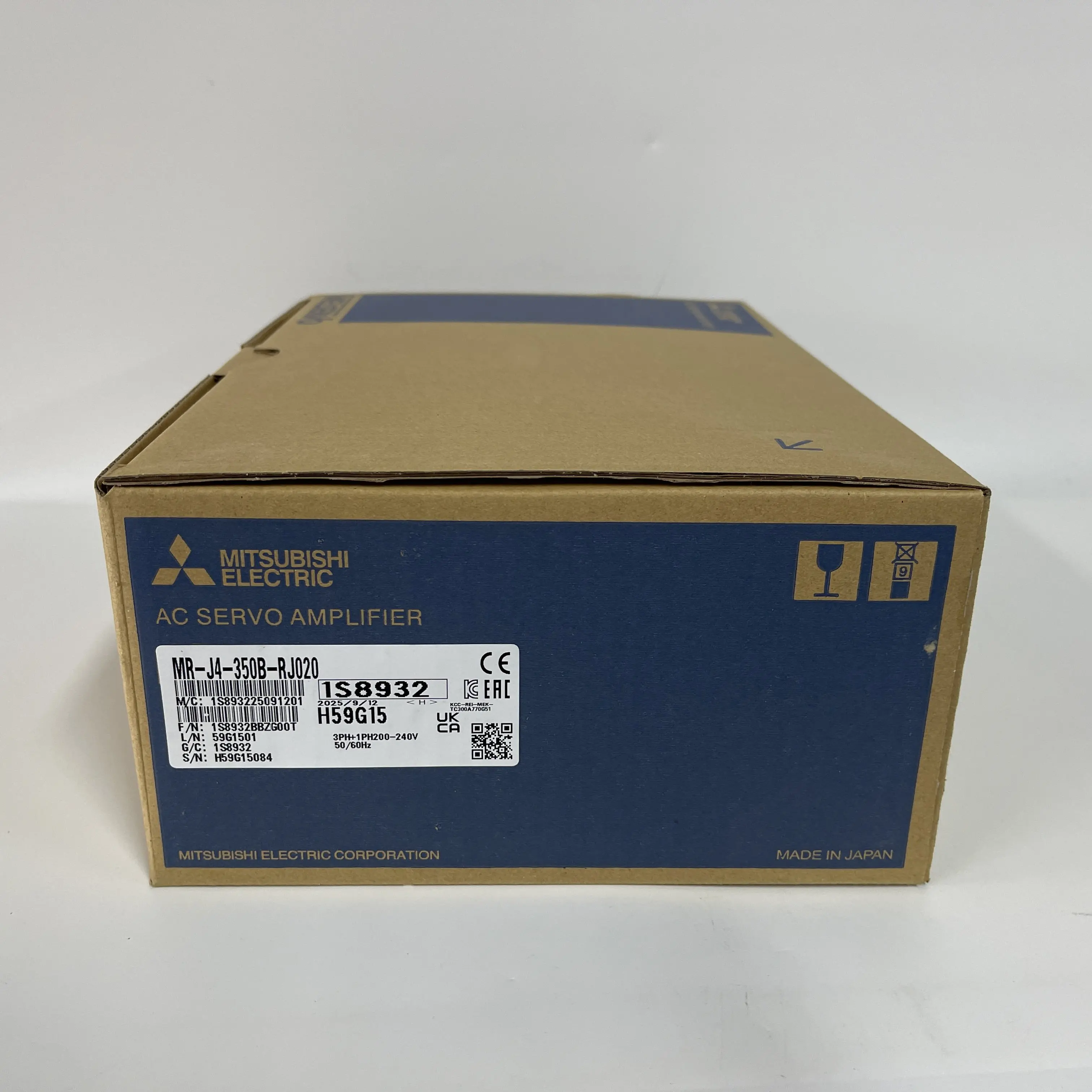 MITSUBISHI AC Servo Amplifier MR-J4-350B-RJ020
