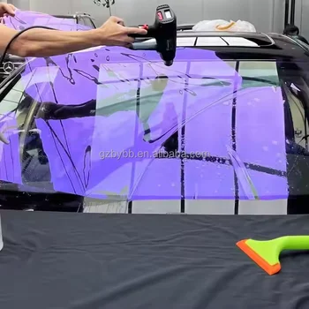 Vlt 75% Chameleon Red and Green Color Film Pink Chameleon Window Tinting Film for Car Glass Sunset Color Changeable Film