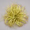 Boule d'herbe moyenne-25cm de haut-30cm de large-jaune-pré-assemblée