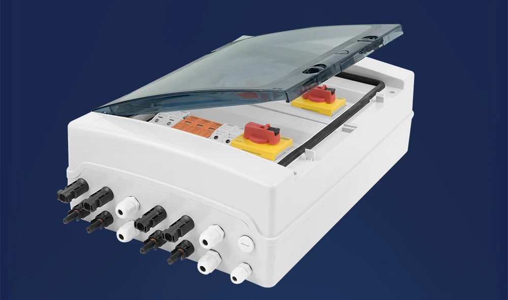 Solar Photovoltaic PV Combiner Box with Lightning Protection