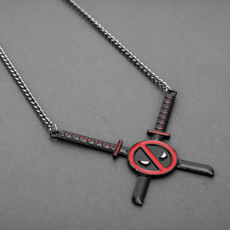Deadpool and Wolverine Creative Personality Necklace Pendant