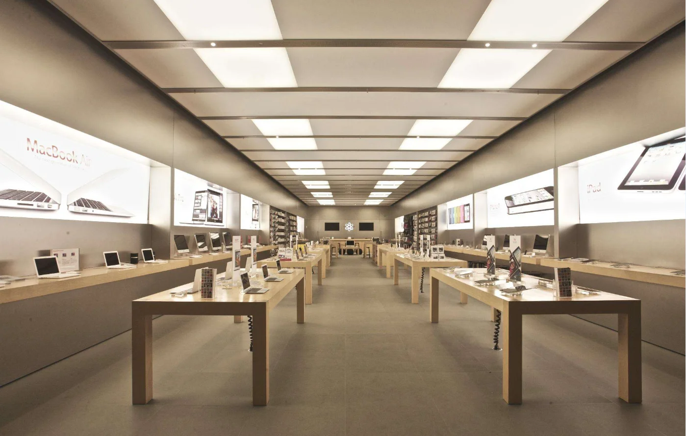Professional Phone Store 3D Layout Design Free Interior 3D Design for Apple Phone Store