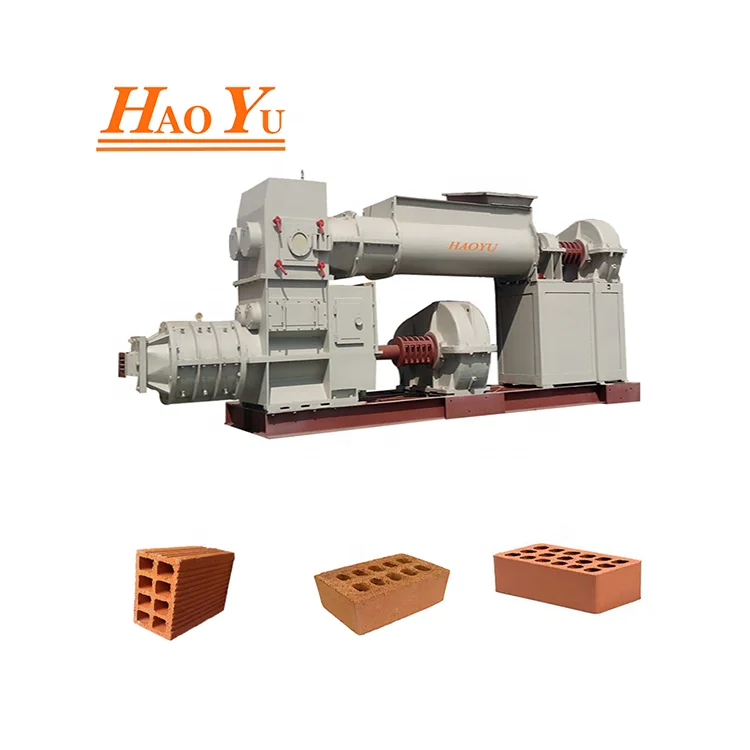 JKB 45 Clay Brick Vacuum Extruder Is Used for Making Clay Brick Molding Machine