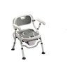 Foldable gary with toilet bowl