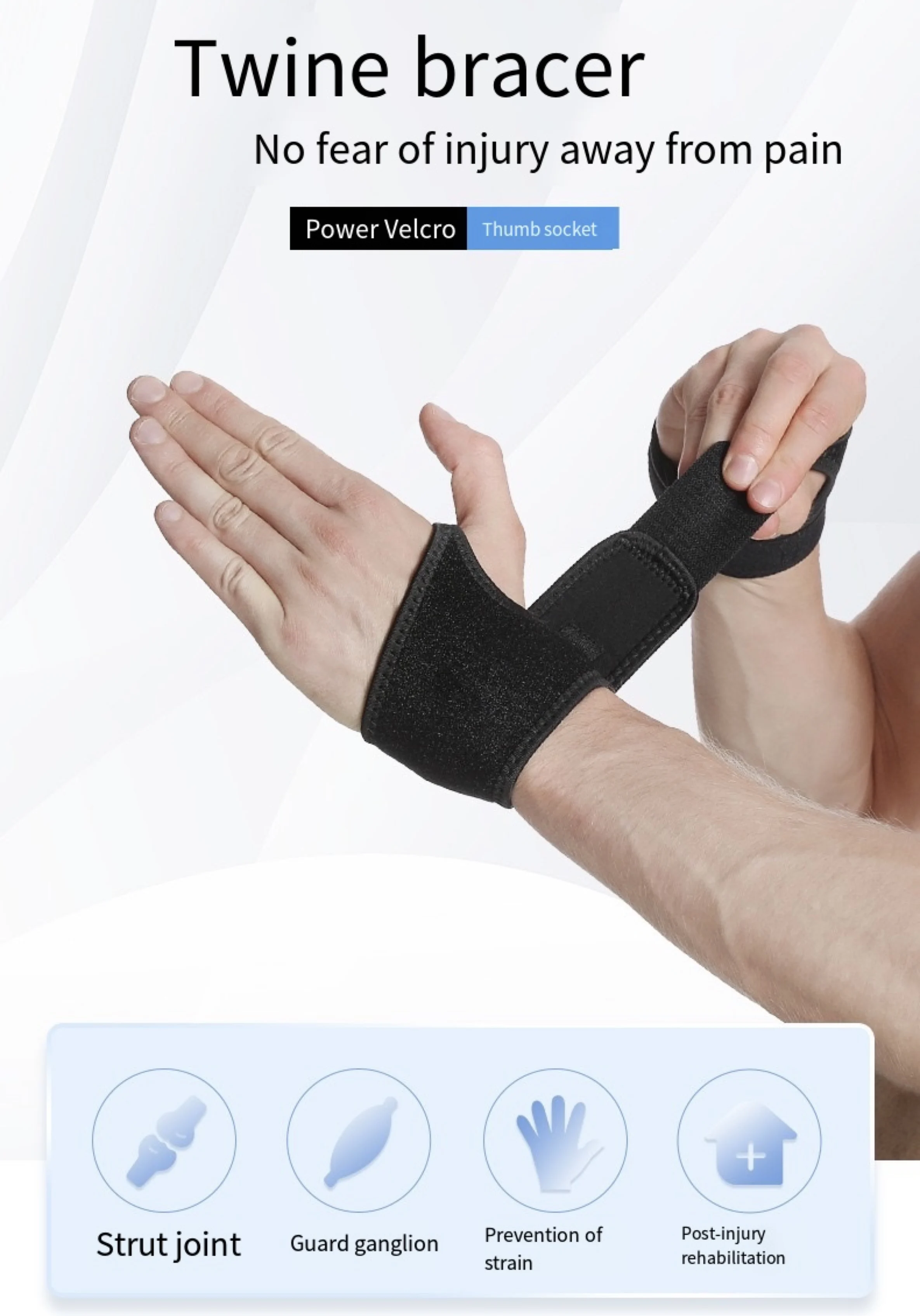Wholesale Protective Wrist Support Hand Brace Guards Wraps Wrist ...