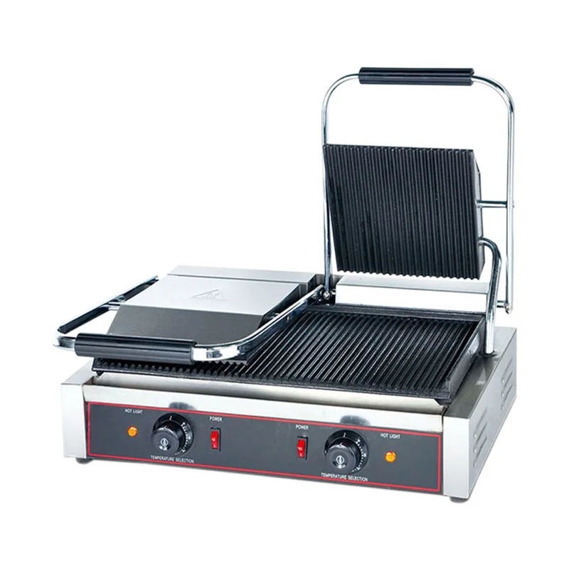 commercial double panini grill