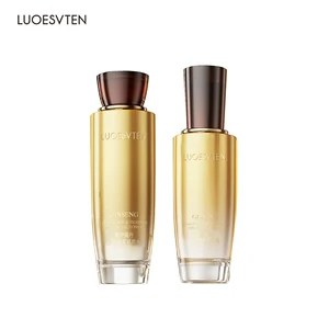 Private Label Ginseng Herbal Essence Anti Aging Skincare 2 Piece Set for Face Care