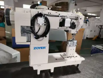 ZY-1560-HDQQ Hot Selling Double Needle Post Bed Pneumatic Reverse