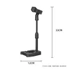 Soporte de clip universal negro en Bloque A