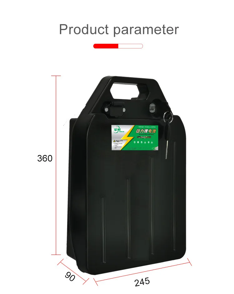 Литиевый аккумулятор для двухколесного складного скутера citycoco X7 X8 X9 X20 harleyCitycoco 60 В 20 Ач 25