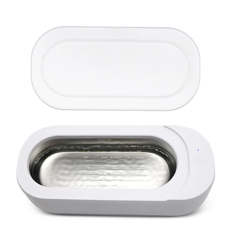 Smart Multifunctional Ultrasonic Contact Lens Cleaner Portable Electric Power Source for Car Denture and Watch Cleaning