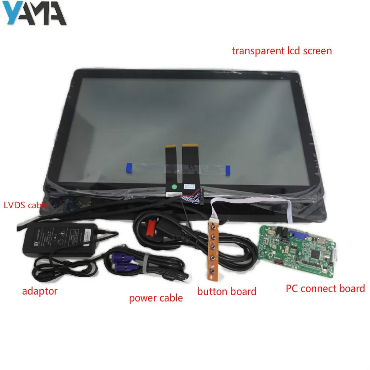 Transparent Screen Flexible Transparent Touchscreen Lcd Display