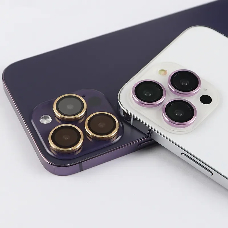 Hot Sale CD Pattern Camera Lens Protector Colorful Tempered Glass Lens ...