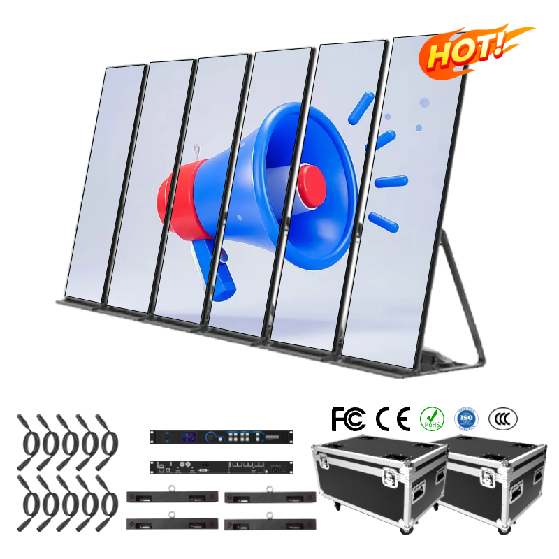 LINO Factory Pushunled High Definition Indoor Led Poster Display SDK Showcases Commercial Advertisement Led Video Wall