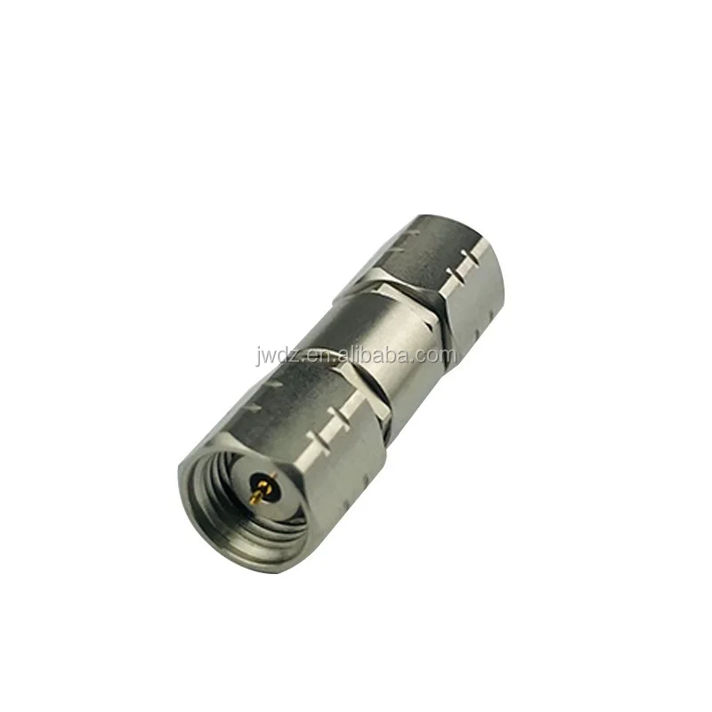 Millimeter-Wave RF Coaxial Adapter 1.85 Male to 1.85 Male High-Frequency SUS303 DC- 67GHz VSWR1.2