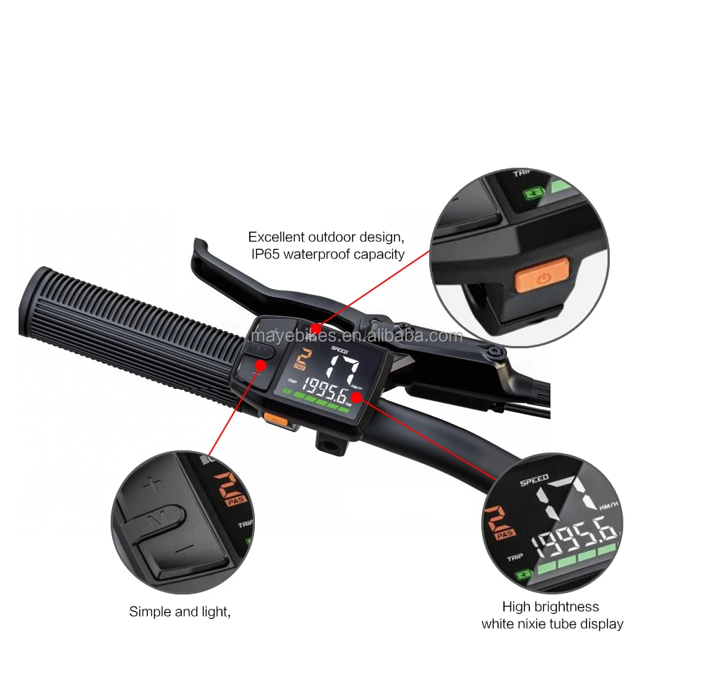 Bafang Mid Motor Dz41 Mini Lcd Display Bafang Bbs0102 Bbshd M500 M600