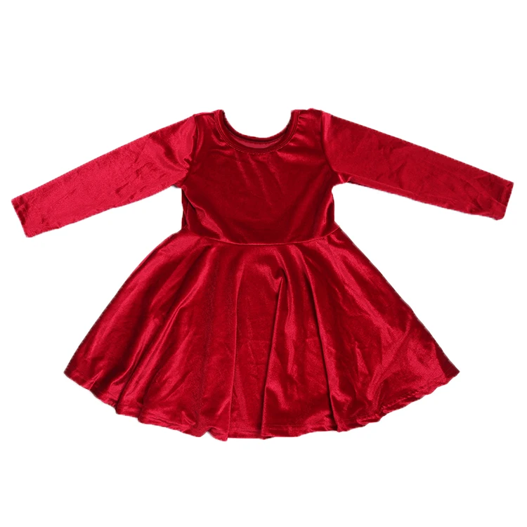 robe velour fille