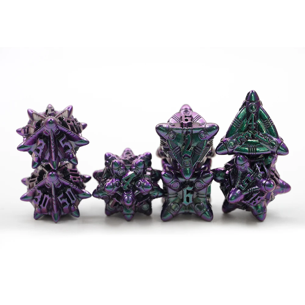 product high quality full set rpg  dnd gaming dice precious gemstone style tabletop accessories-19