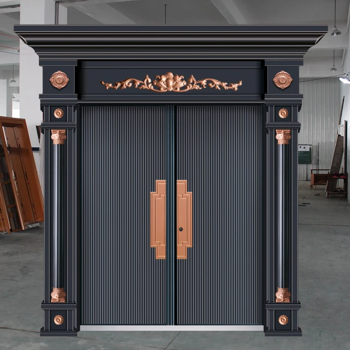 TECHTOP Secure Steel Gate Equipped with Advanced Locking Mechanism for Peace of Mind Sliding Steel Gate for Smooth Operation