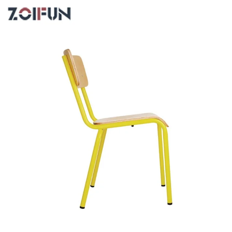 Cheap Stackable School Classroom Furniture Teacher's Chair Wooden