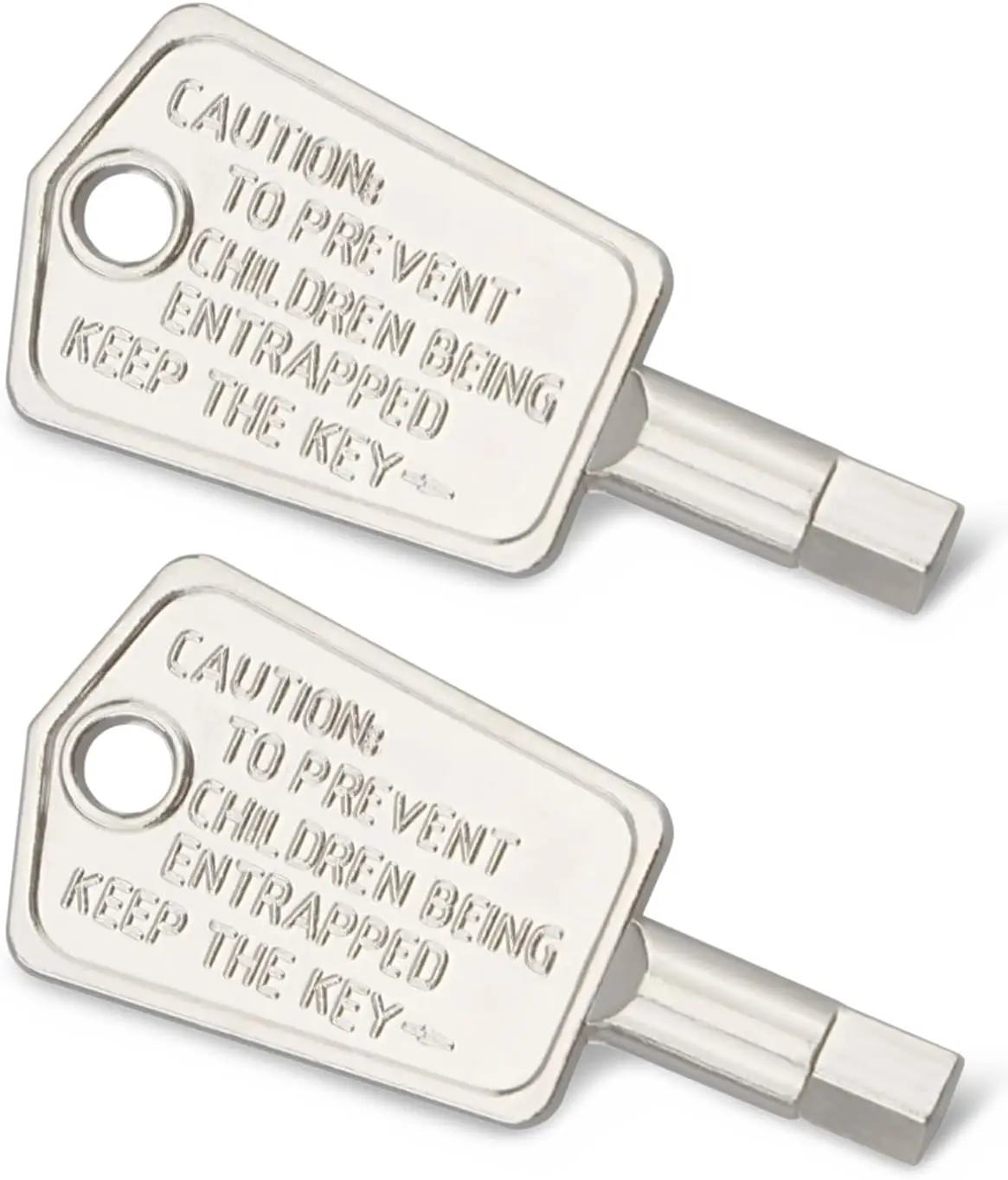 WR01X29917(1pcs) Repalit na mga Bahagi ng Refrigerator Key ng Pintuan ng Freezer Metal Key ng Pintuan ng Freezer para sa Mga Domestic na Refrigerator