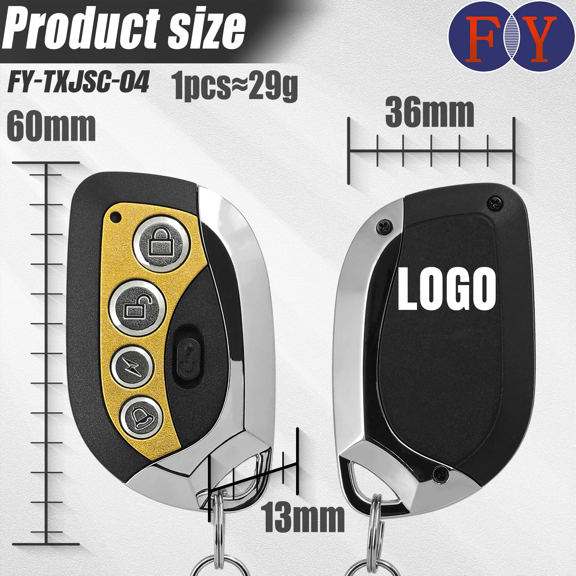 433.92mhz Wireless RF Transmitter Replicator for Garage Door Alarm Backup