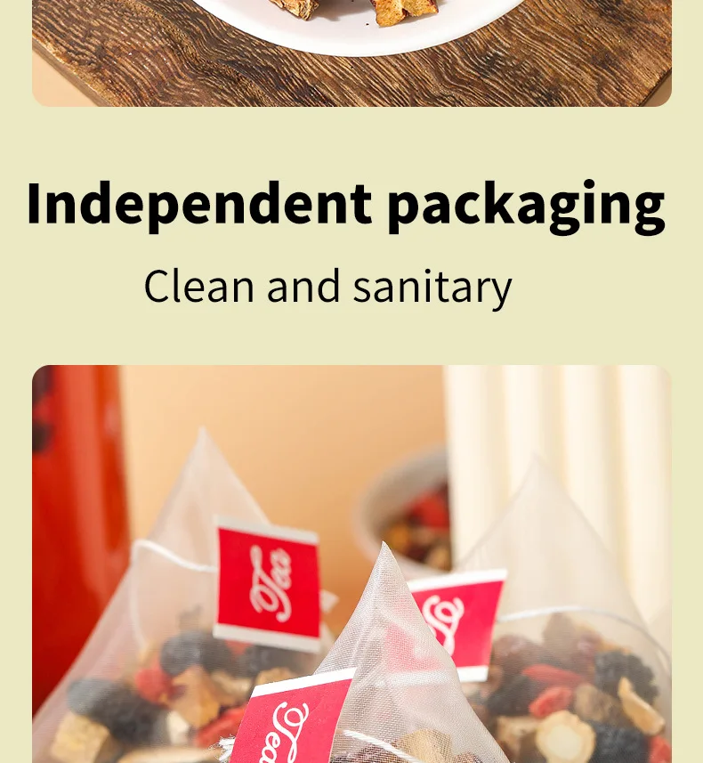 Natural Herbs Men's Vitality Energy Tea Enhanced Sexual Vitality Maca Ginseng Ten Treasure Kidney Tea