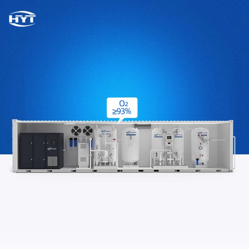 Low Noise Stable 24 Hour Operation Oxygen Generation Equipment PSA Oxygen Generator for Hospital