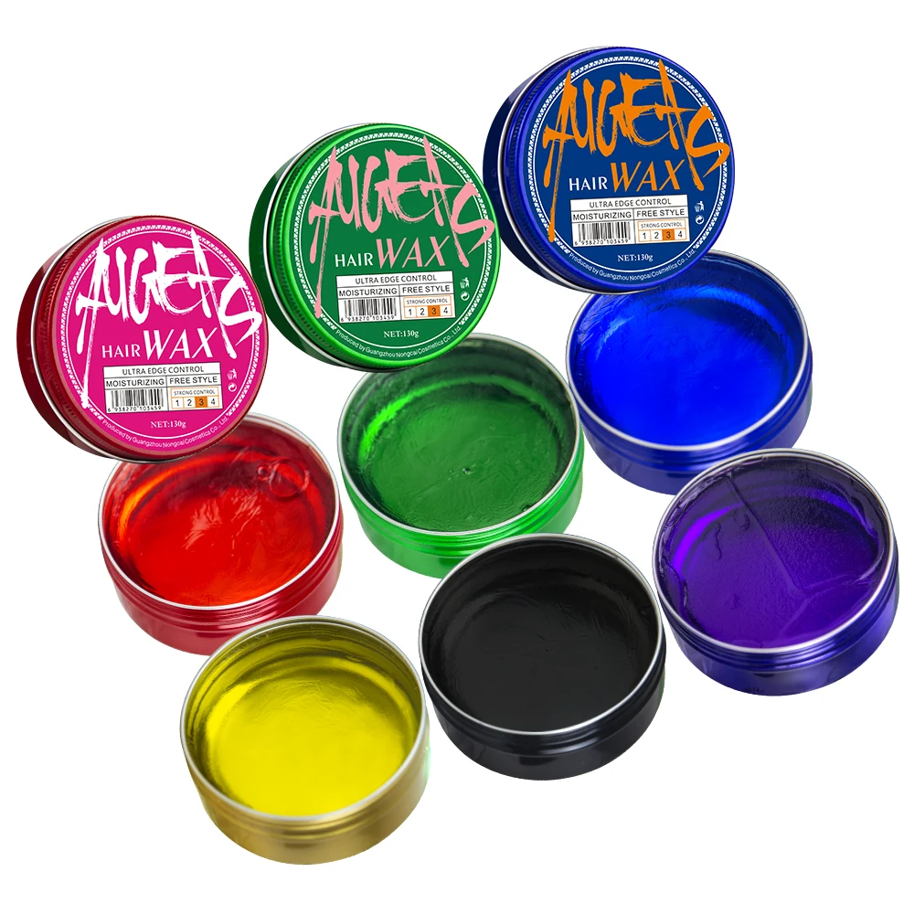 Private Label Strong Hold Hair Wax Gel - Non Greasy, Ammonia-Free