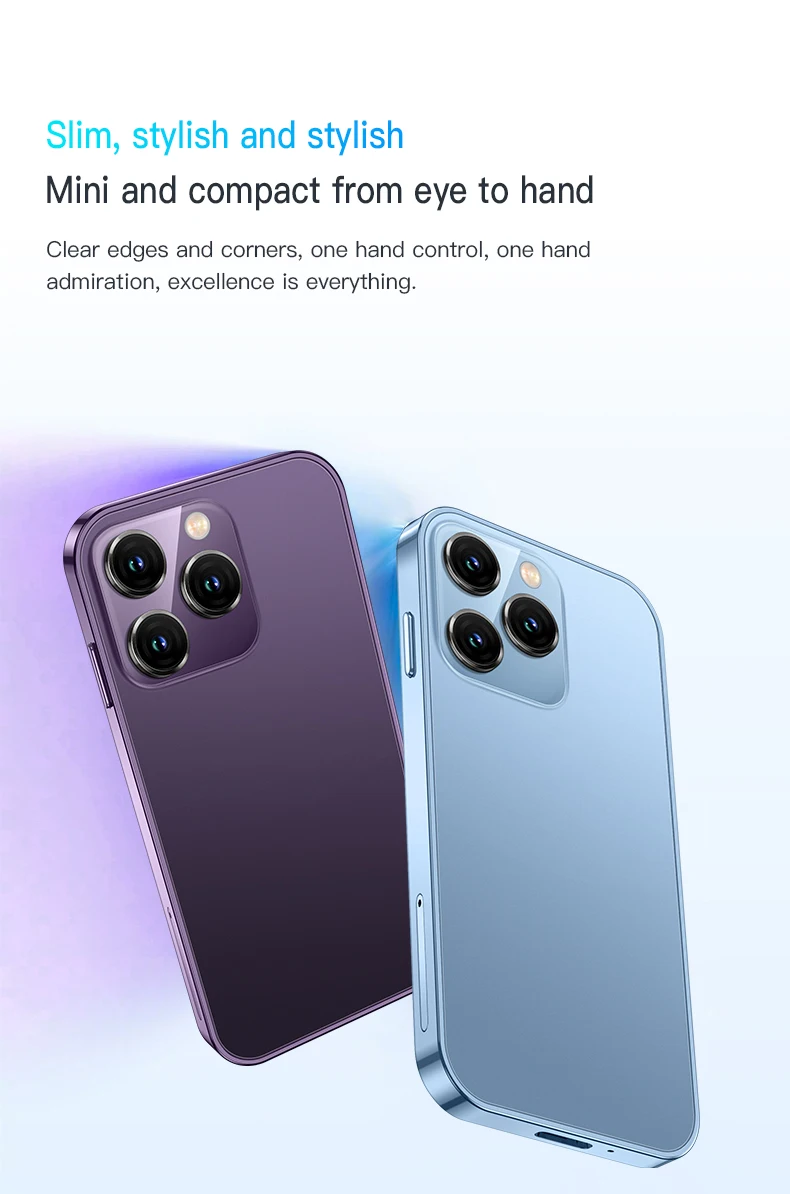 SOYES XS15 Mini Smart Mobile Phone 3.0 Inch Android 8.1 Smartphone 2GB RAM+16GB ROM Dual SIM Google Play Store 3G Cellphones